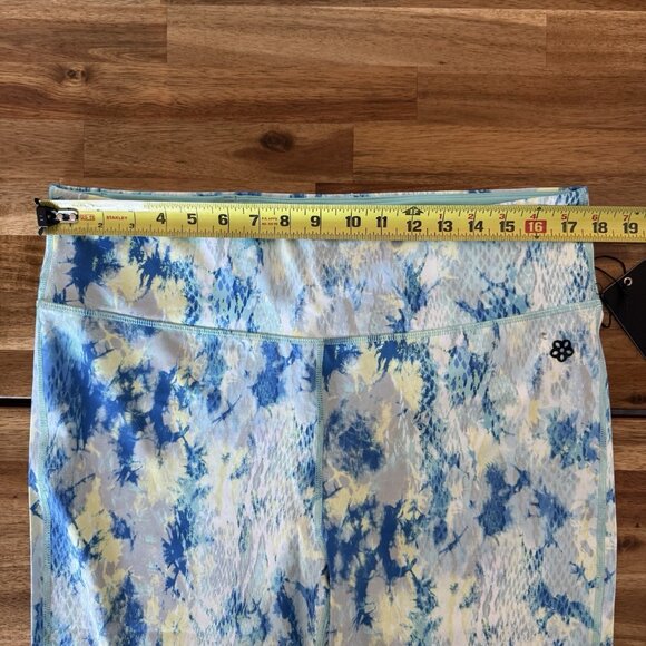 PEACH Athleisure Reversible Yoga Pants Crop Leggings Womens XXL Sporty Gym NWT - Picture 8 of 15